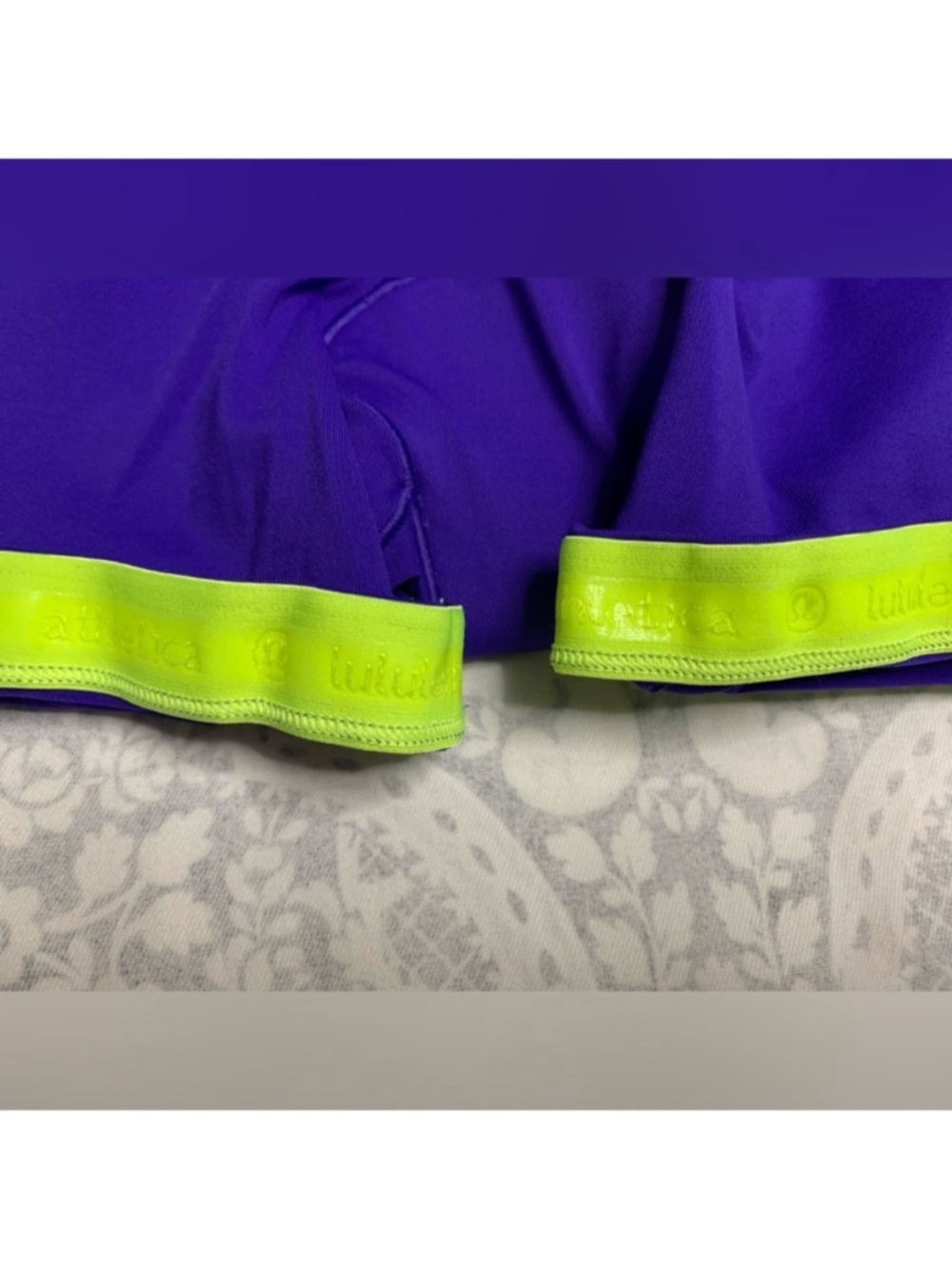 Purple Bike shorts - Picture 7 of 8